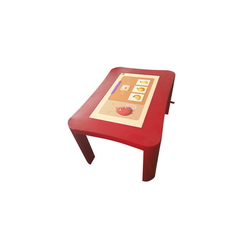 43寸紅色商場(chǎng)學(xué)校公共場(chǎng)所互動(dòng)娛樂兒童益智開發(fā)游戲桌生產(chǎn)廠家批發(fā)