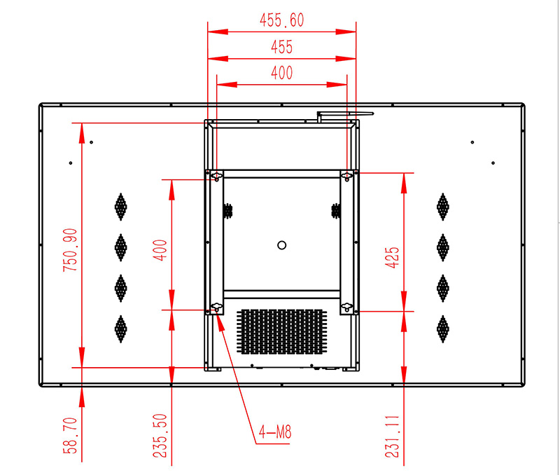 Windows廣告紅外觸摸一體機(jī)