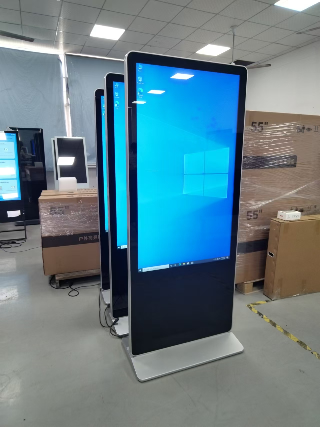 樓宇55寸觸摸一體機